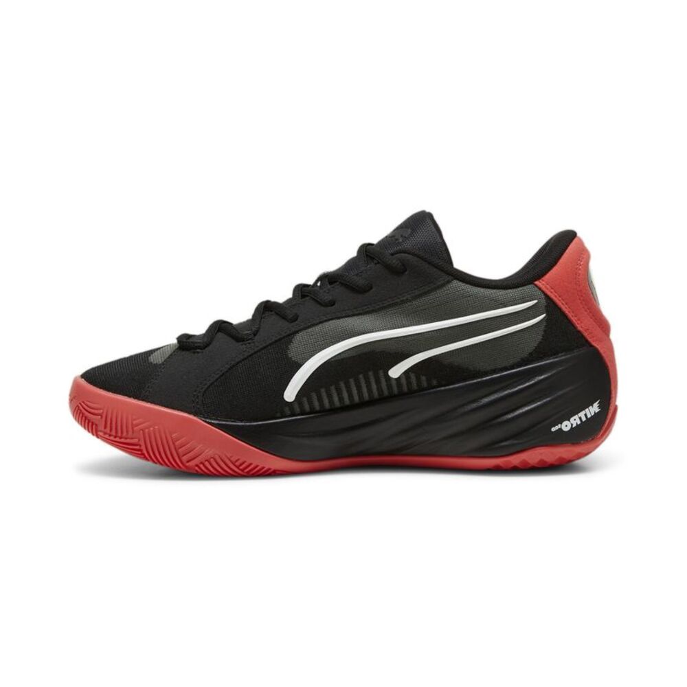 Puma Mens All-Pro Nitro Black Shoes (NWT) - Picture 2 of 5